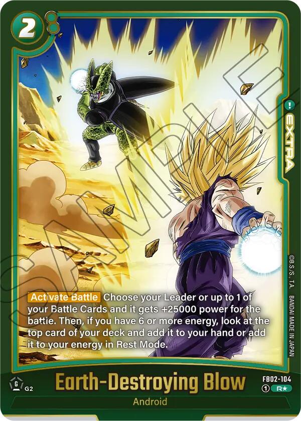 Earth-Destroying Blow (Alternate Art) (Reprint) [Blazing Aura] | Devastation Store