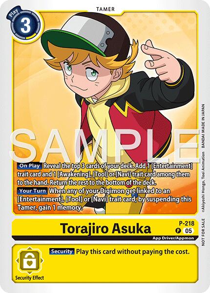 Torajiro Asuka [P-218] (Official Store Tournament 2026 Vol. 1) [Promotional Cards] | Devastation Store