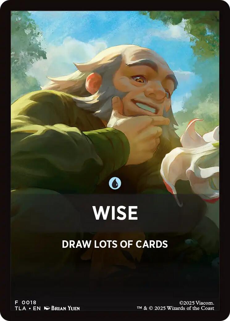Wise Theme Card [Avatar: The Last Airbender Tokens] | Devastation Store
