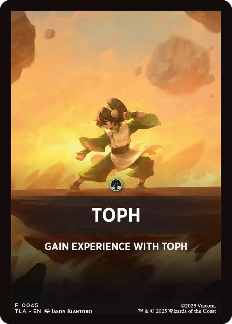 Toph Theme Card [Avatar: The Last Airbender Tokens] | Devastation Store