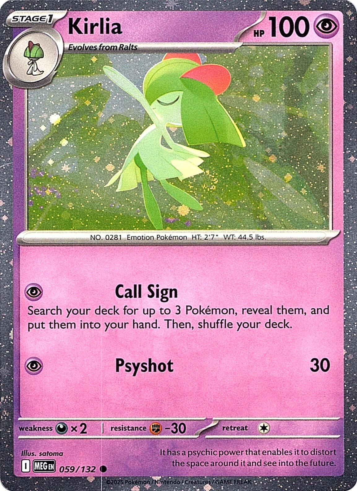 Kirlia (059/132) (Cosmos Holo) [Miscellaneous Cards] | Devastation Store