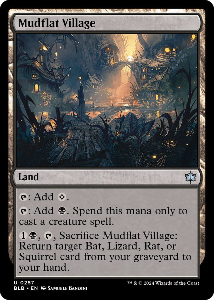 Mudflat Village [Bloomburrow] | Devastation Store