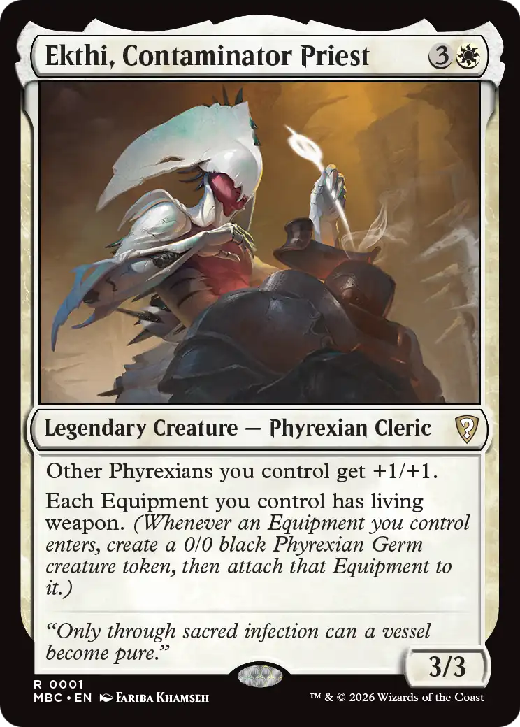 Ekthi, Contaminator Priest [Mystery Booster: Commander Edition] | Devastation Store