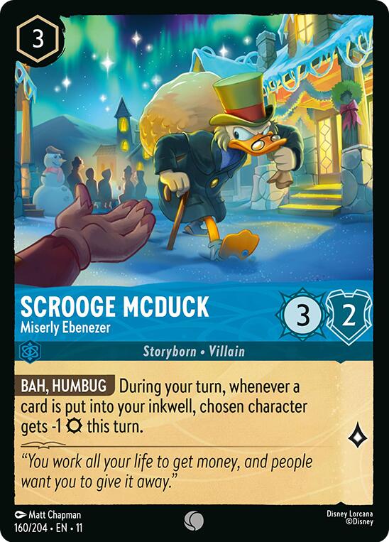 Scrooge McDuck - Miserly Ebenezer (160/204) [Winterspell] | Devastation Store