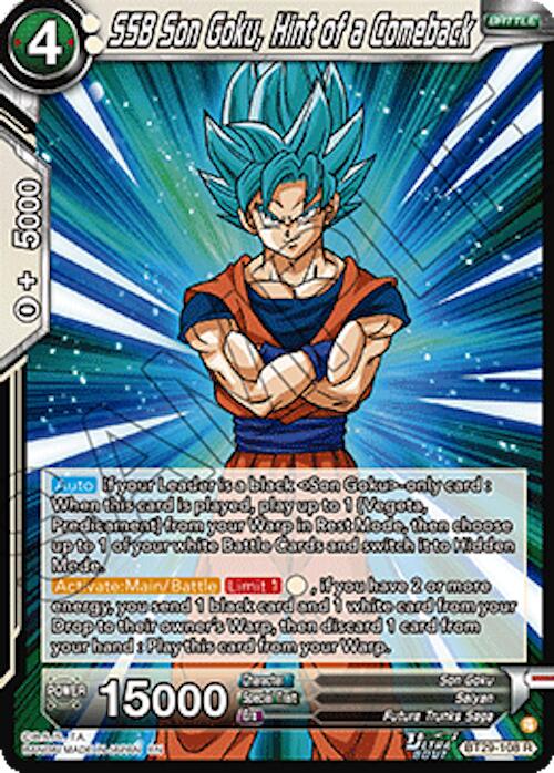 SSB Son Goku, Hint of a Comeback (BT29-108) [Fearsome Rivals] | Devastation Store