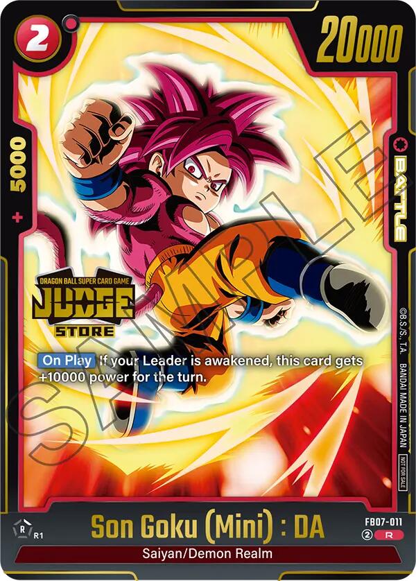 Son Goku (Mini) : DA (Judge Pack (Store Judge) 05) [Fusion World Tournament Cards] | Devastation Store