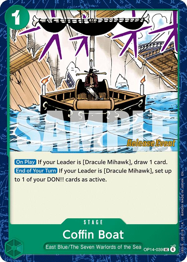 Coffin Boat [The Azure Sea's Seven Release Event Cards] | Devastation Store