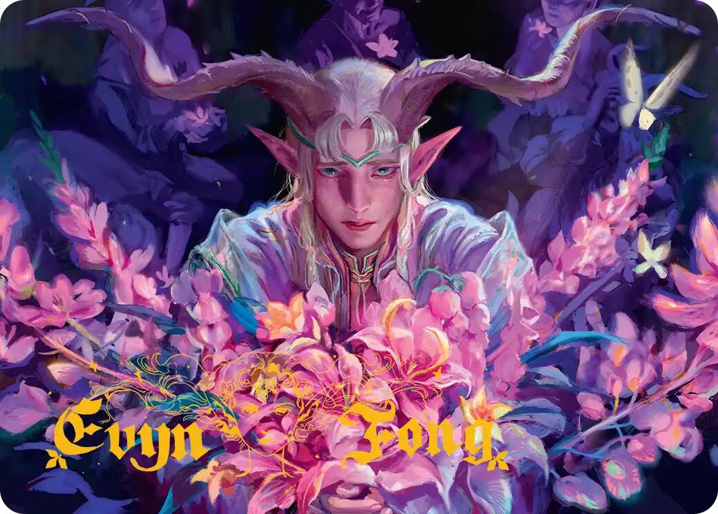 Dawnhand Eulogist Art Card (Gold-Stamped Signature) [Lorwyn Eclipsed Art Series] | Devastation Store