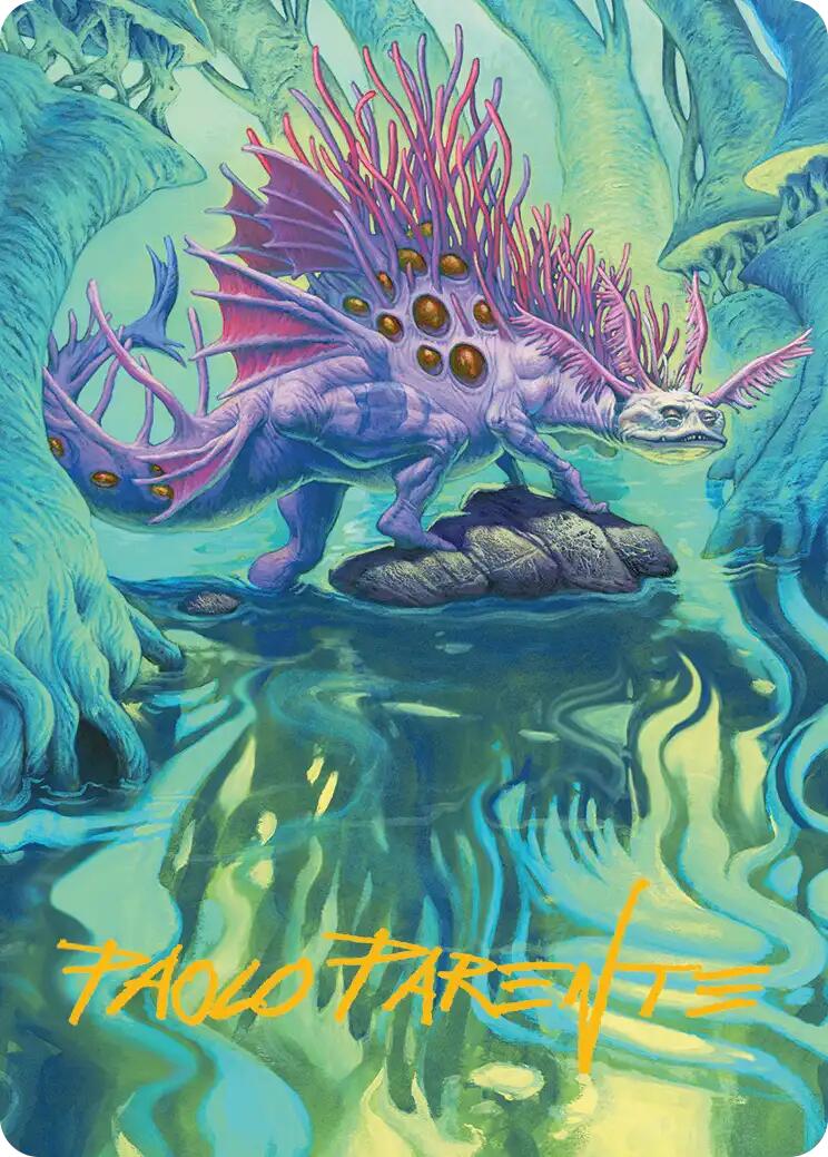 Wistfulness Art Card (Gold-Stamped Signature) [Lorwyn Eclipsed Art Series] | Devastation Store
