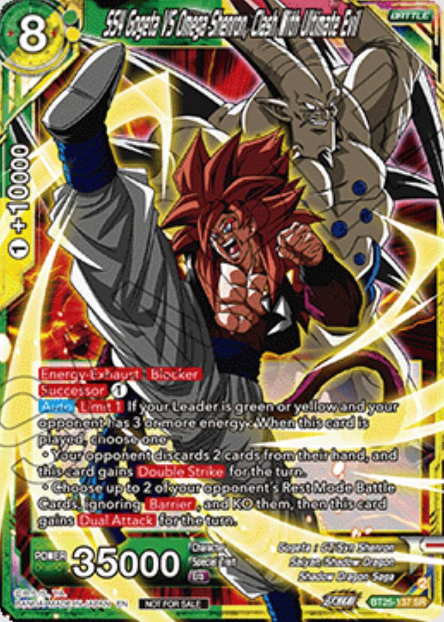 SS4 Gogeta VS Omega Shenron, Clash With Ultimate Evil (Ultra-Bout Series Tournament Pack Vol.1) (BT25-137) [Tournament Promotion Cards] | Devastation Store