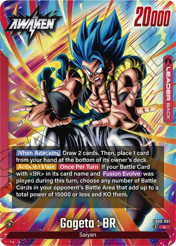 Gogeta : BR (FB09-001) [Dual Evolution] | Devastation Store