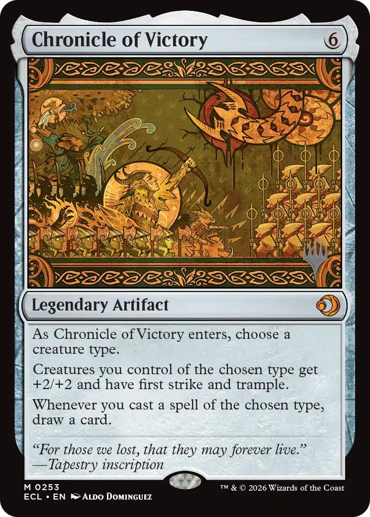 Chronicle of Victory [Lorwyn Eclipsed Promos] | Devastation Store