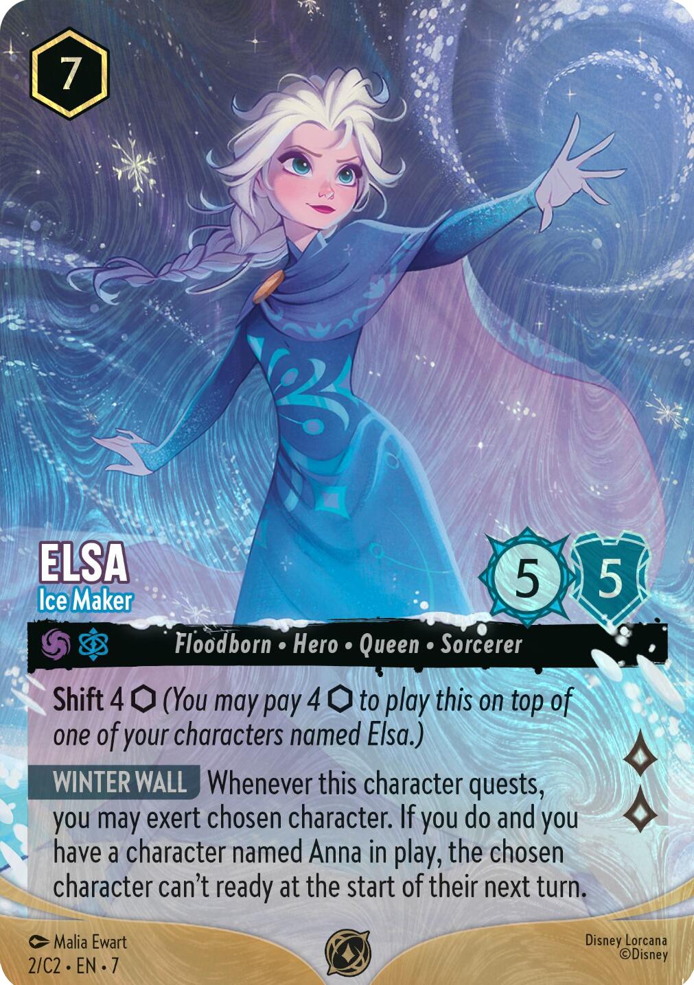 Elsa - Ice Maker (Foil) (2) [Promo Cards] | Devastation Store