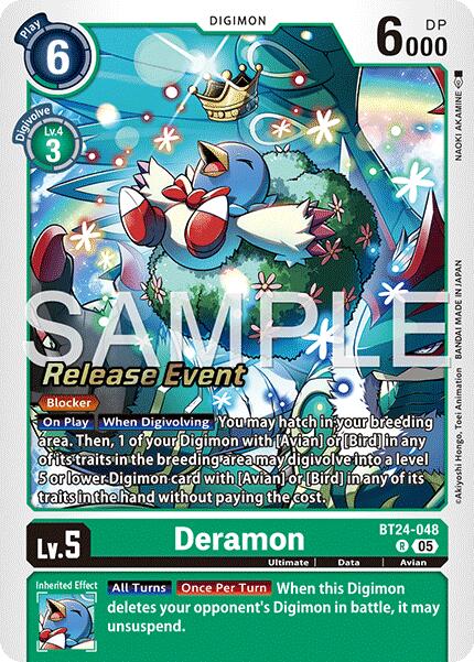 Deramon [BT24-048] [Time Stranger Release Events Cards] | Devastation Store