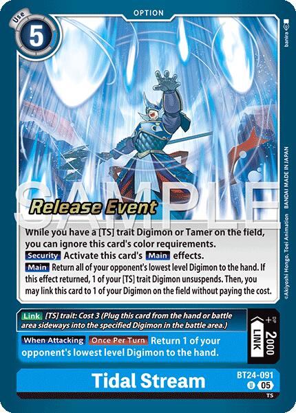 Tidal Stream [BT24-091] [Time Stranger Release Events Cards] | Devastation Store