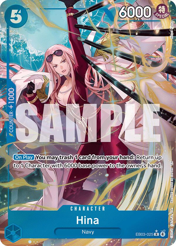 Hina (Alternate Art) [Extra Booster: One Piece Heroines Edition] | Devastation Store