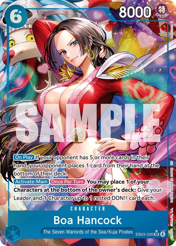 Boa Hancock (Alternate Art) [Extra Booster: One Piece Heroines Edition] | Devastation Store