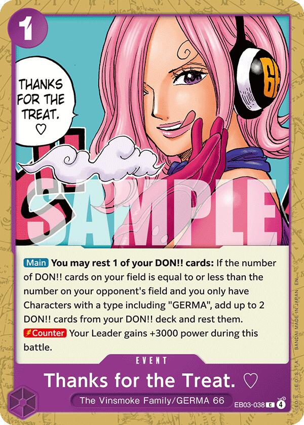 Thanks for the Treat. [Extra Booster: One Piece Heroines Edition] | Devastation Store