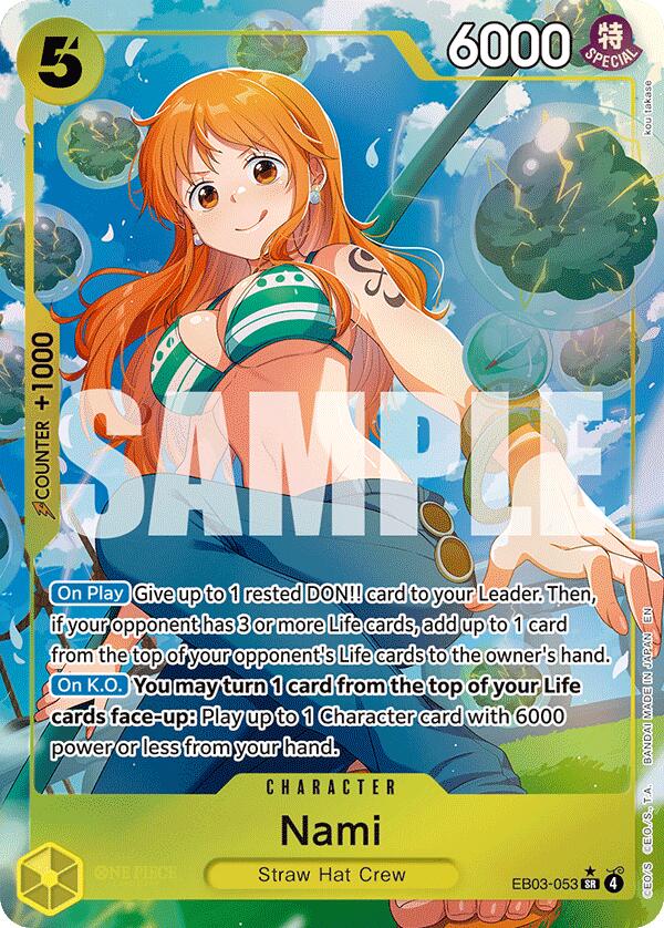 Nami (Alternate Art) [Extra Booster: One Piece Heroines Edition] | Devastation Store
