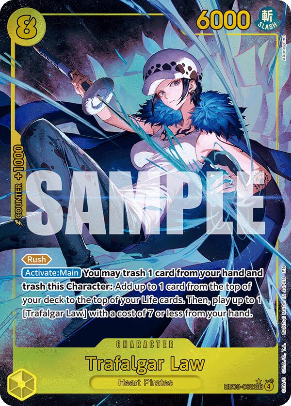Trafalgar Law (Alternate Art) [Extra Booster: One Piece Heroines Edition] | Devastation Store
