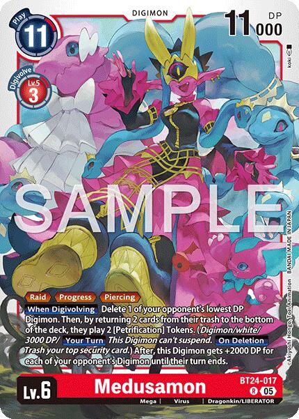 Medusamon [BT24-017] [Time Stranger] | Devastation Store