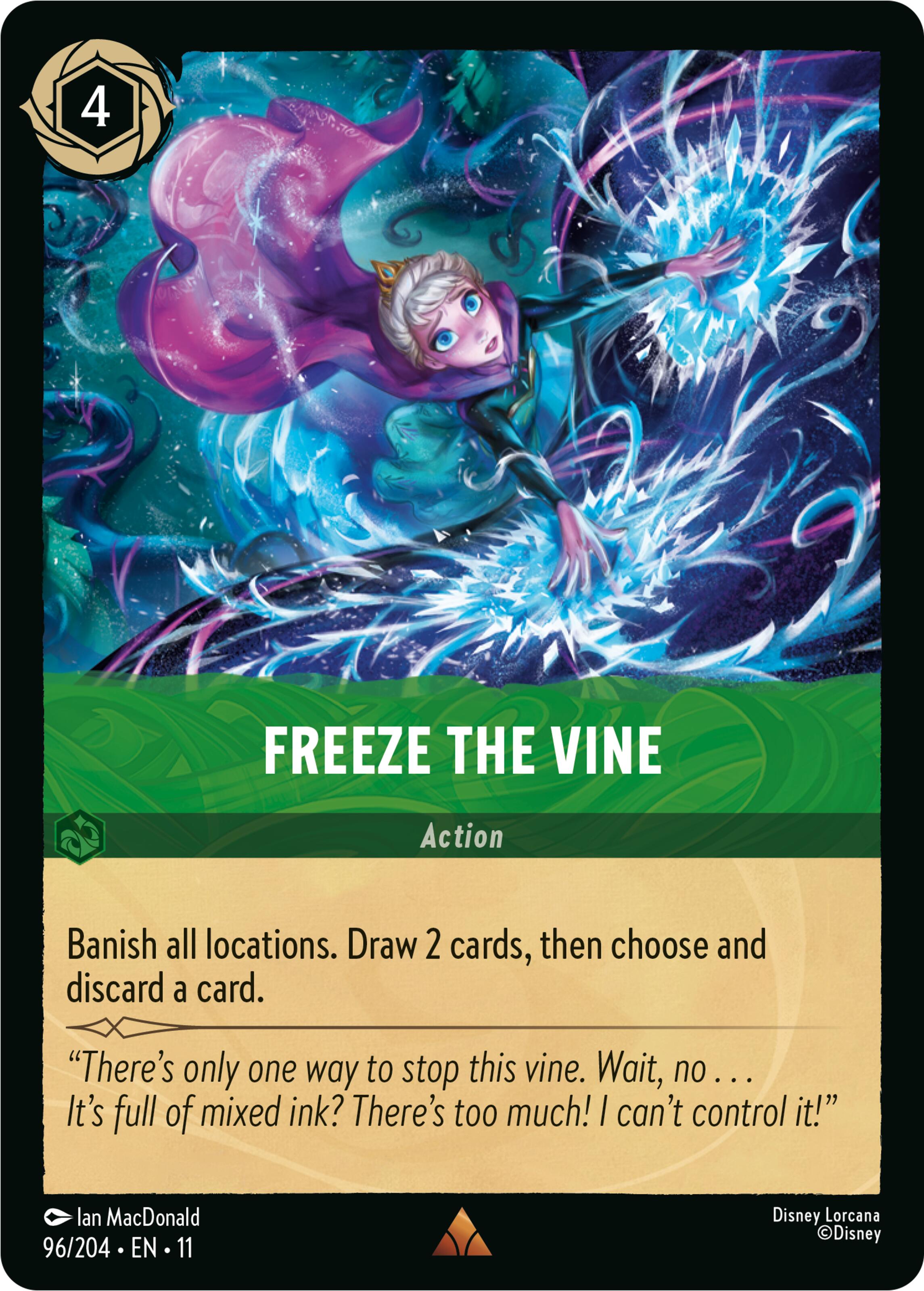 Freeze the Vine (96/204) [Winterspell] | Devastation Store