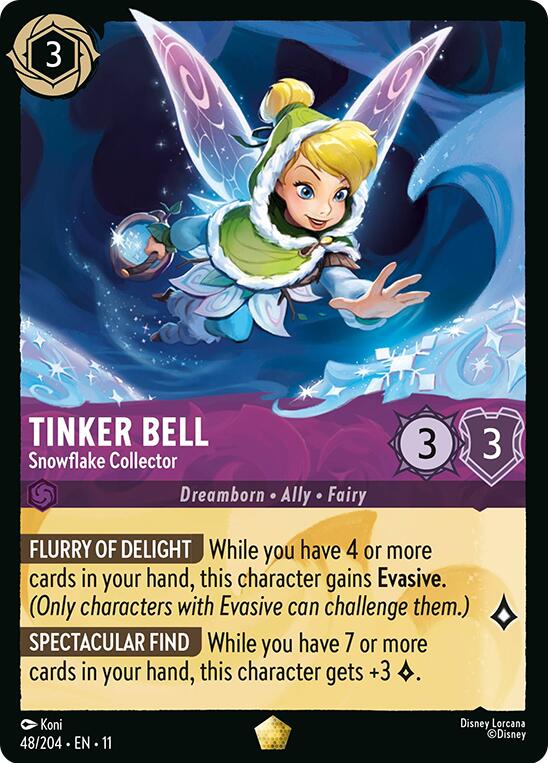 Tinker Bell - Snowflake Collector (48/204) [Winterspell] | Devastation Store