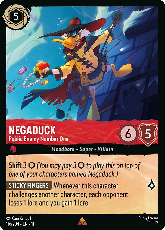 Negaduck - Public Enemy Number One (116/204) [Winterspell] | Devastation Store