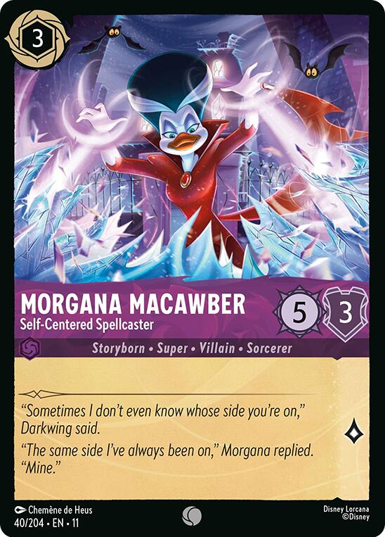 Morgana Macawber - Self-Centered Spellcaster (40/204) [Winterspell] | Devastation Store