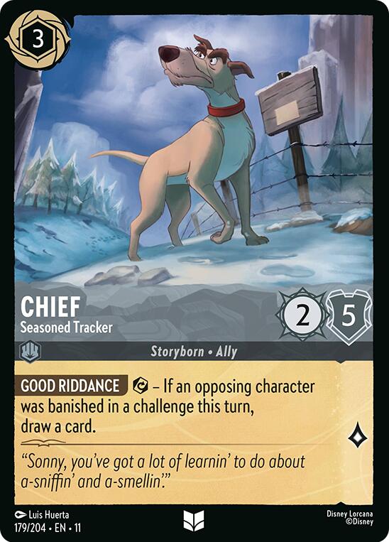 Chief - Seasoned Tracker (179/204) [Winterspell] | Devastation Store