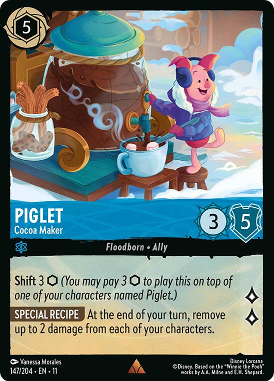 Piglet - Cocoa Maker (147/204) [Winterspell] | Devastation Store