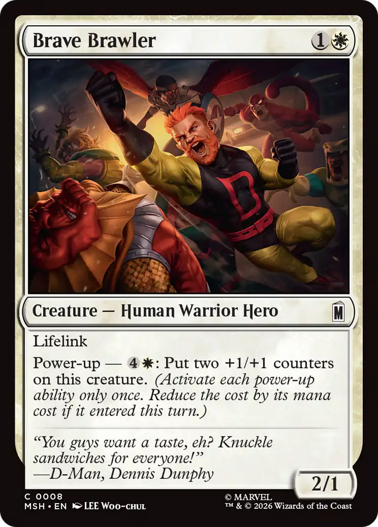 Brave Brawler [Marvel Super Heroes] | Devastation Store