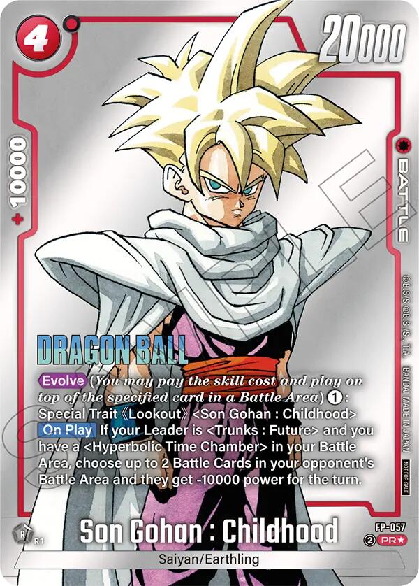 Son Gohan : Childhood (FP-057) (Tournament Pack MANGA ver. SPECIAL) [Fusion World Tournament Cards] | Devastation Store