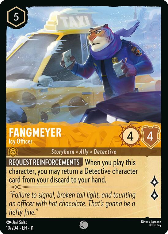 Fangmeyer - Icy Officer (10/204) [Winterspell] | Devastation Store
