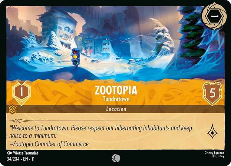 Zootopia - Tundratown (34/204) [Winterspell] | Devastation Store