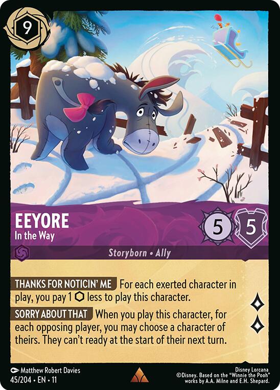 Eeyore - In the Way (45/204) [Winterspell] | Devastation Store