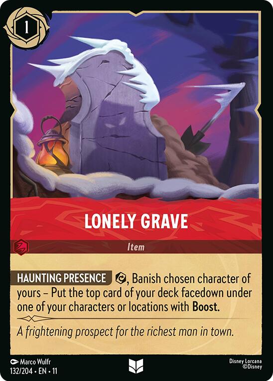 Lonely Grave (132/204) [Winterspell] | Devastation Store