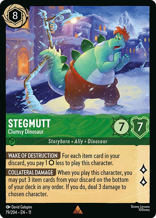 Stegmutt - Clumsy Dinosaur (79/204) [Winterspell] | Devastation Store