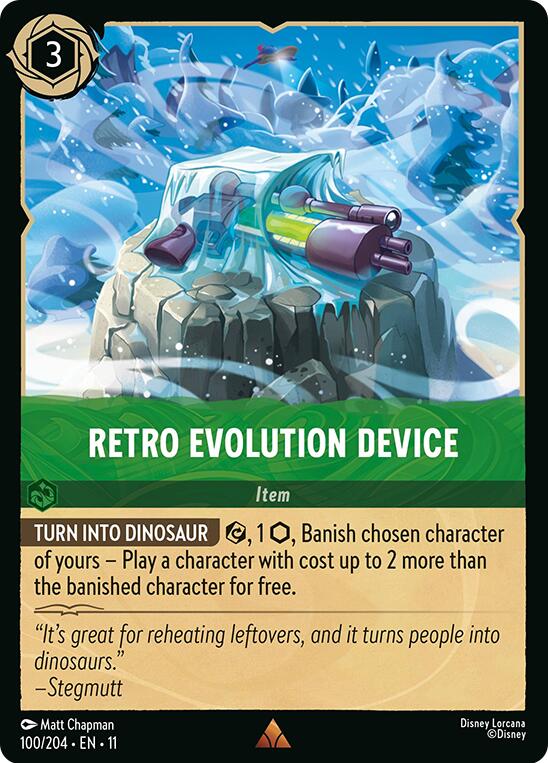 Retro Evolution Device (100/204) [Winterspell] | Devastation Store