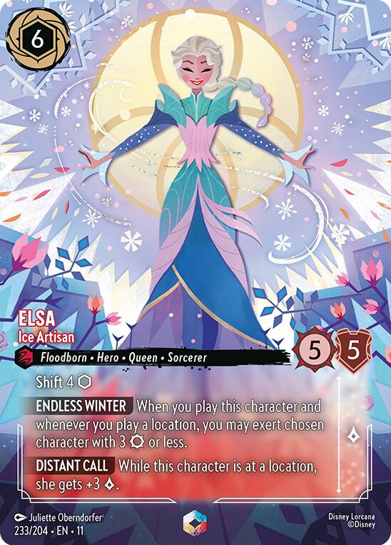 Elsa - Ice Artisan (Enchanted) (233/204) [Winterspell] | Devastation Store