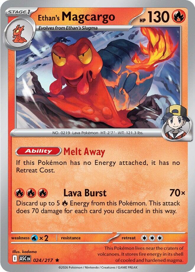 Ethan's Magcargo (024/217) [Mega Evolution: Ascended Heroes] | Devastation Store