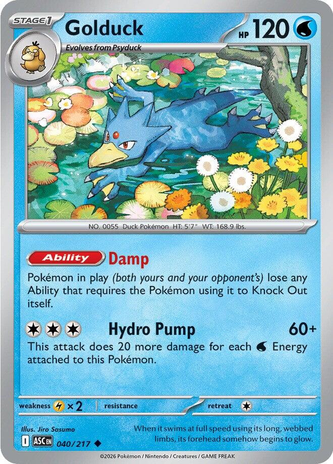 Golduck (040/217) [Mega Evolution: Ascended Heroes] | Devastation Store