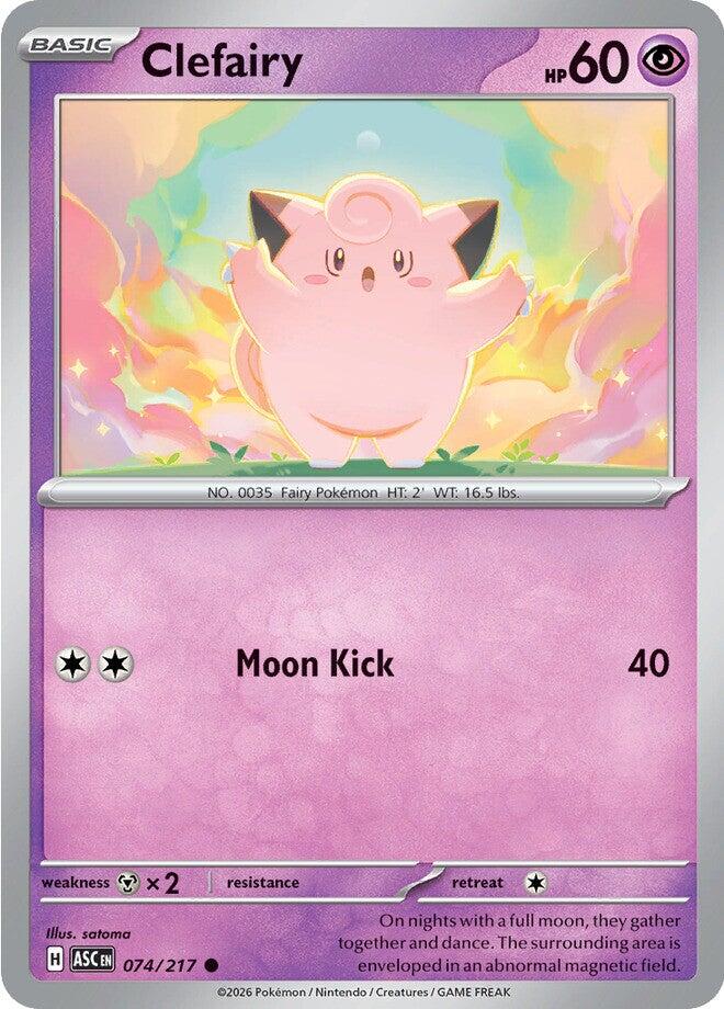 Clefairy (074/217) [Mega Evolution: Ascended Heroes] | Devastation Store
