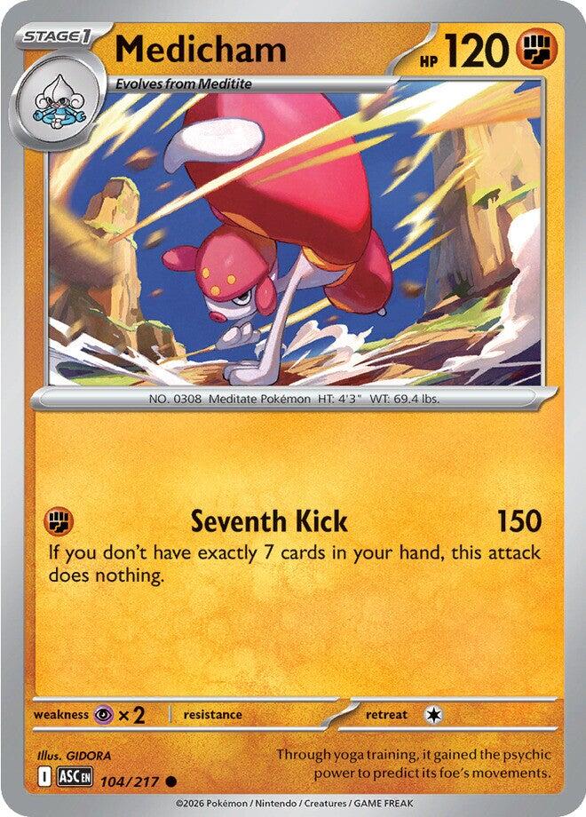 Medicham (104/217) [Mega Evolution: Ascended Heroes] | Devastation Store