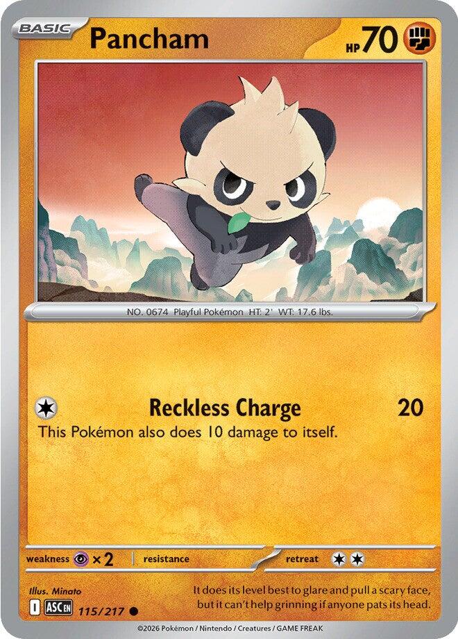 Pancham (115/217) [Mega Evolution: Ascended Heroes] | Devastation Store