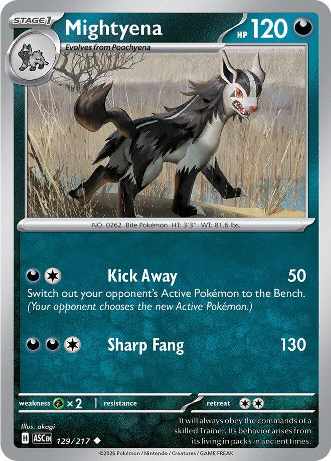 Mightyena (129/217) [Mega Evolution: Ascended Heroes] | Devastation Store