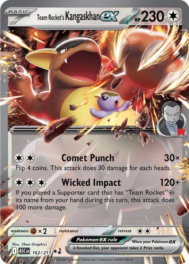 Team Rocket's Kangaskhan ex (162/217) [Mega Evolution: Ascended Heroes] | Devastation Store