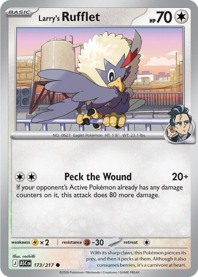 Larry's Rufflet (173/217) [Mega Evolution: Ascended Heroes] | Devastation Store