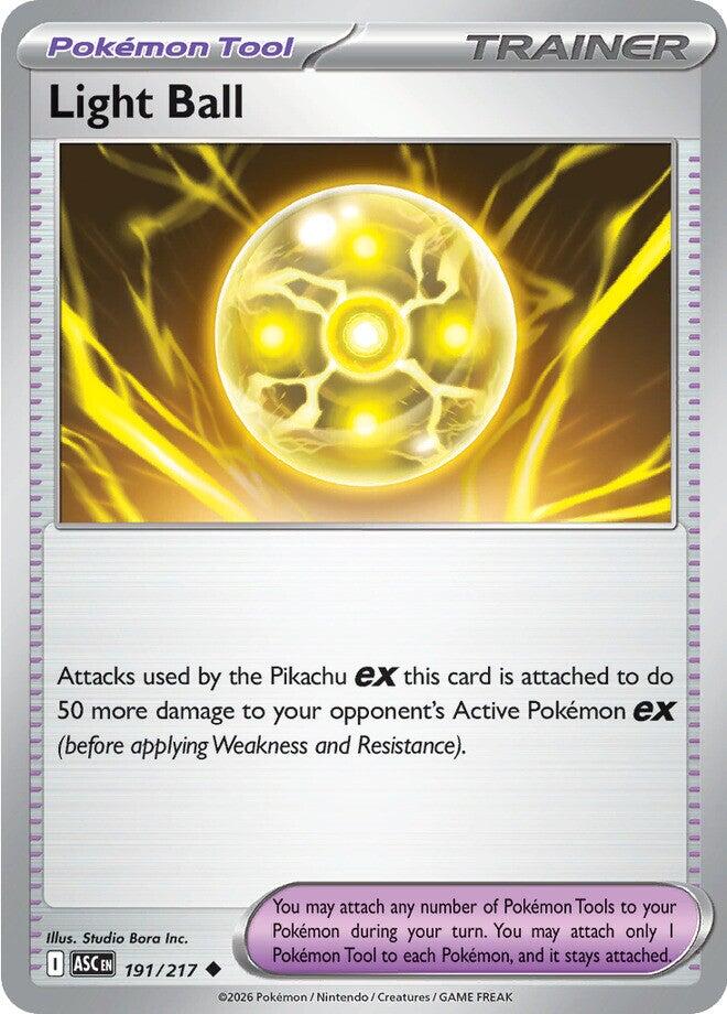 Light Ball (191/217) [Mega Evolution: Ascended Heroes] | Devastation Store