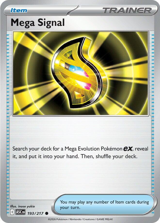 Mega Signal (193/217) [Mega Evolution: Ascended Heroes] | Devastation Store